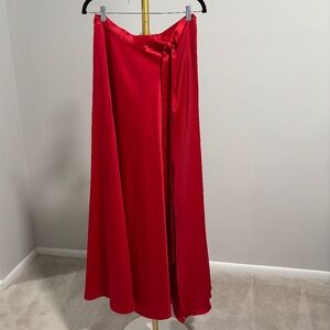 Satin skirt